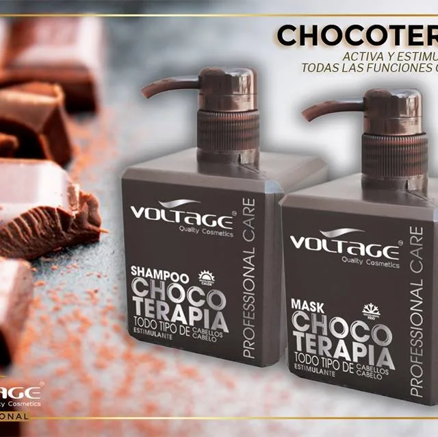 SHAMPO + MASCARILLA CHOCOTERAPIA cabello deshidratado