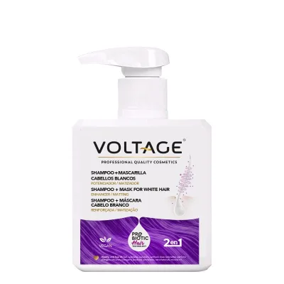 Shampoo con Mascarilla para Cabellos blancos - Ultra Violet Therapy