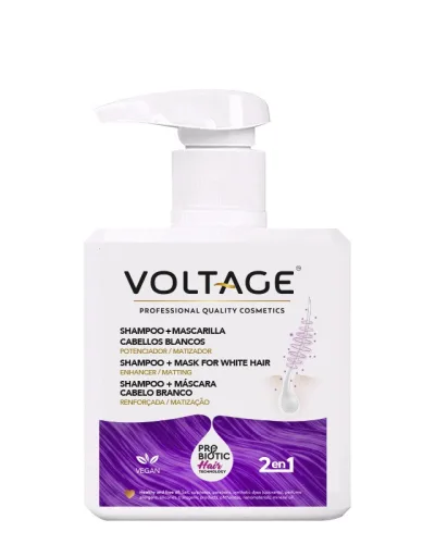 Shampoo con Mascarilla para Cabellos blancos - Ultra Violet Therapy