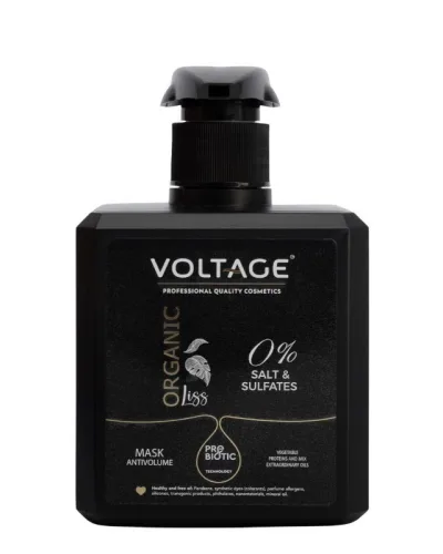Mask Antivolume Organic Liss - con Keratina
