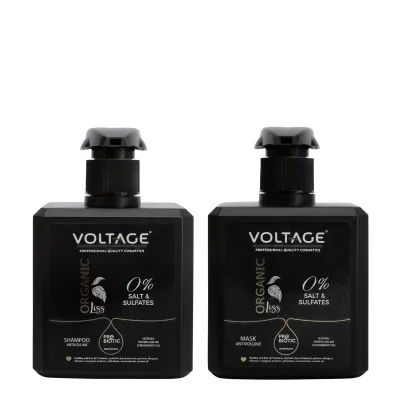 Pack Organic Liss: Shampoo + Mask Antivolume - con Keratina