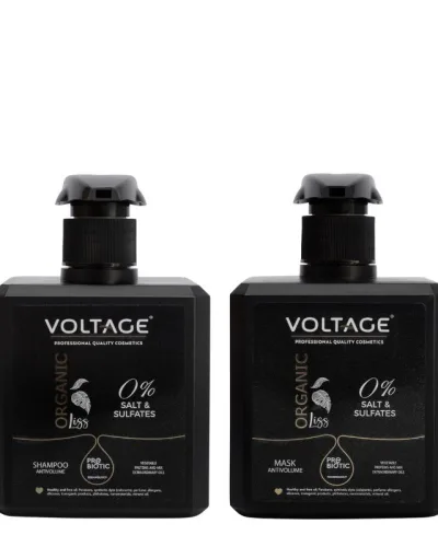 Pack Organic Liss: Shampoo + Mask Antivolume - con Keratina